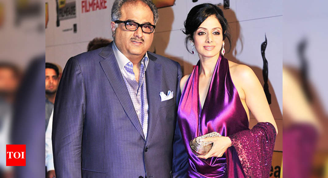 Here’s how Sridevi convinced Boney Kapoor to quit smoking - Times of India 