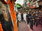Politicians attend Atal Bihari Vajpayee's funeral