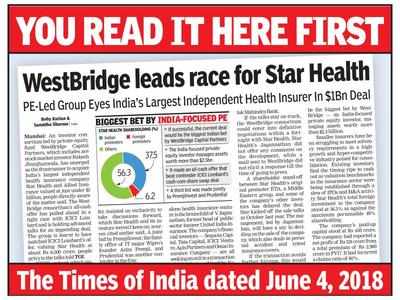 WestBridge consortium to acquire Star Health