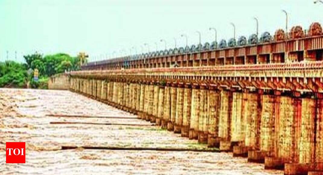 Srisailam dam water level: Srisailam dam almost full 