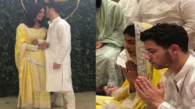 Priyanka Chopra-Nick Jonas engagement: Roka ceremony pictures go viral
