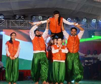 Rajwada lights up with Independence Day celebrations