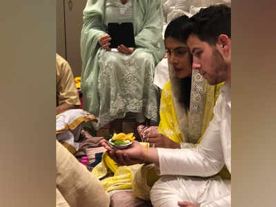 Priyanka Chopra-Nick Jonas' engagement: Parineeti Chopra, celebs arrive at Priyanka's residence