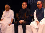 Sankha Ghosh, Ratan Thiyam and Nasiruddin Yusuf Bachhu