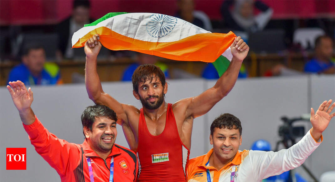 Bajrang Punia Asian Games Wrestler Bajrang Punia wins Bajrang Punia Asian Games Wrestler Bajrang Punia wins