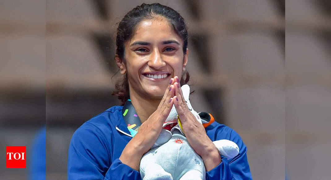 Vinesh Phogat Vinesh Phogat wrestles to historic gold, shooters add