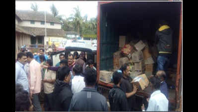 Aid trickles into Kodagu: Each family gets Rs 3,800, foodgrains