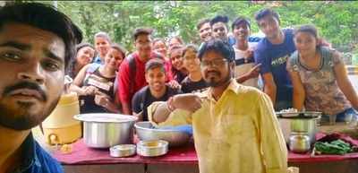 Tirpude students go for charity
