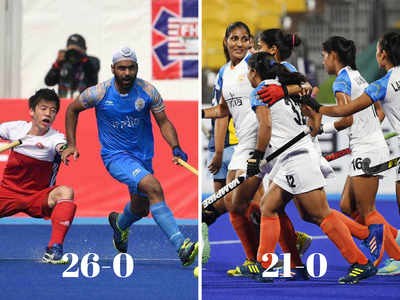 Twitter in shock after Indian hockey teams brutally defeat their rivals
