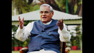 Vajpayee’s ashes brought to Bhopal for immersion in ten rivers
