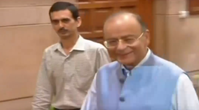 Jaitley back as Finance Minister after 3 month absence