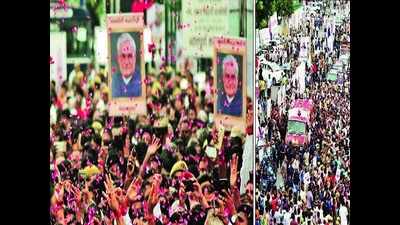 As Atal travels last mile, admirers come along