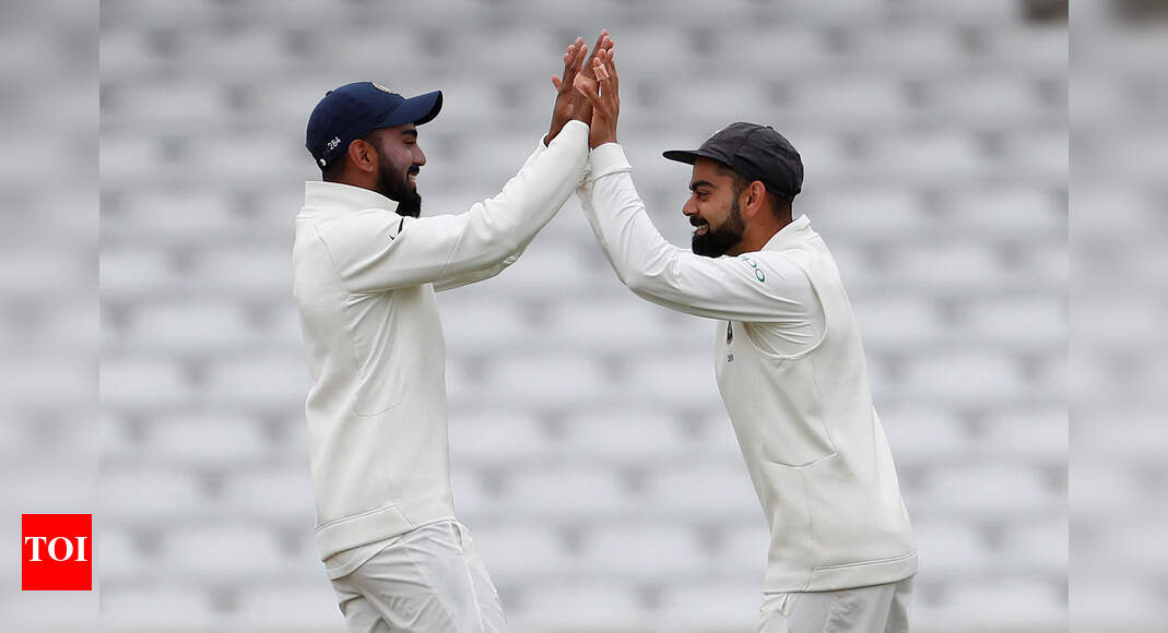 India vs England Rahul, Virat help India outperform England in slip