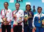 Bronze medallist Ankita Ravinderkrishnan Raina