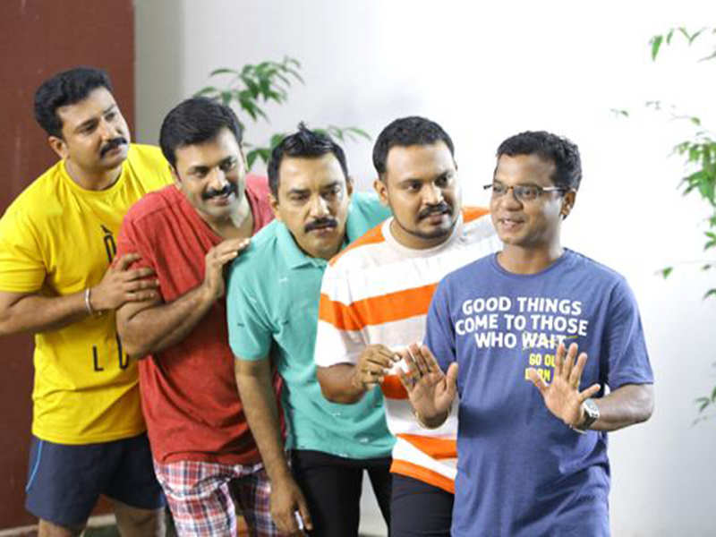 Laughing Apartment Near Girinagar Movie Review Highlights A Colossal Waste Of Talent Malayalam Movie News Times Of India