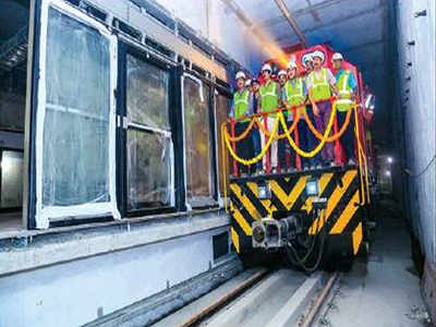 Metro trial runs begin between AG-DMS and Washermenpet