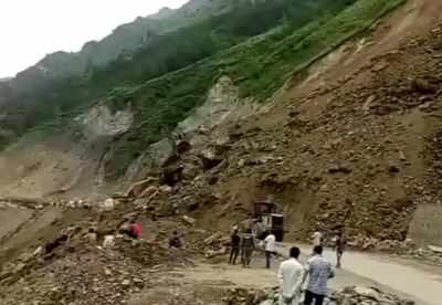 Jammu-Srinagar national highway closed after rains trigger landslide