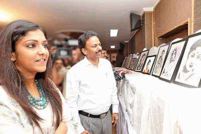 Art show offers glimpse into life of actor Savitri