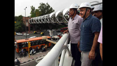 Delhi’s first sky walk set to open by end of August