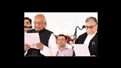 Satyadev takes over as new governor | Gurgaon News - Times of India