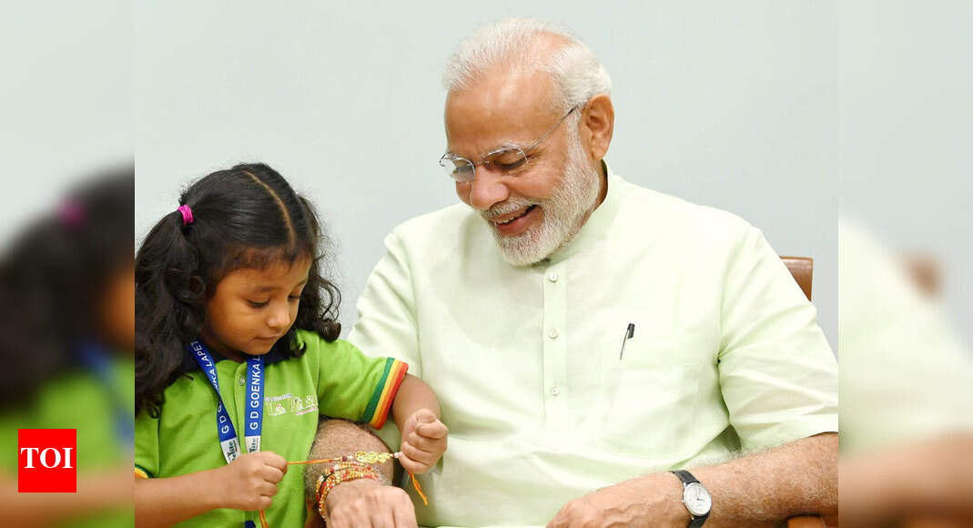 PM Modi follows 55 women on Twitter to mark Raksha Bandhan | India News ...