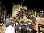 Several feared trapped after building collapses in Ahmedabad