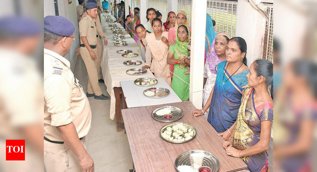 Jail inmates give sisters sweet surprise with pedas Vadodara News