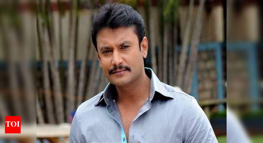 Darshan at Shashikumar's son's debut film muhurat | Kannada Movie News ...