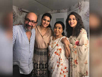 When Madhuri Dixit, Asha Bhosle and Kajol came together for a picture