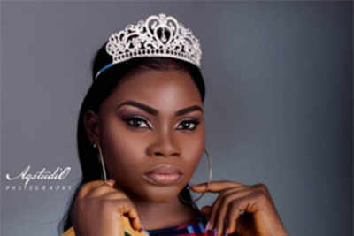 Cecilia Adeojo from Nigeria wins the first ever online beauty pageant