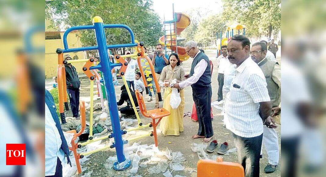 Open green gyms gain muscle. 270 set up, 30 more to come up by Dec