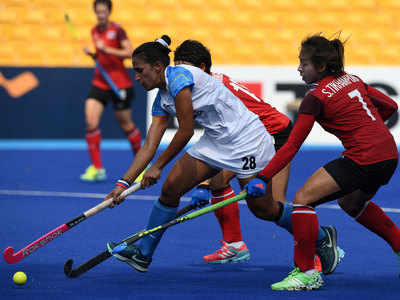 Rani Rampal hits hat-trick, India top pool in women's hockey