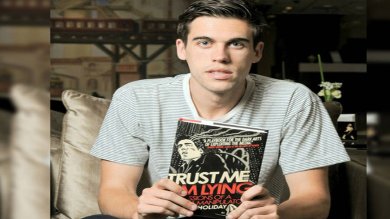 Ryan Holiday on Instagram: Trust Me I'm Lying is the first book I