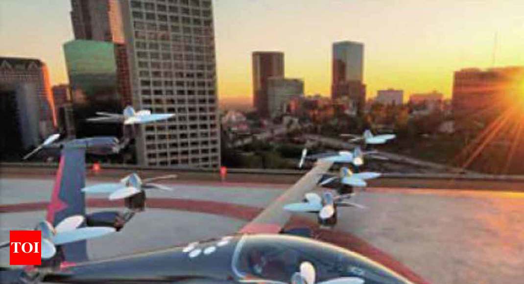 Uber Elevate may launch aerial taxi service in India - Times of India