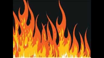 Man sets himself on fire after wife refuses to return home due to absence of toilet