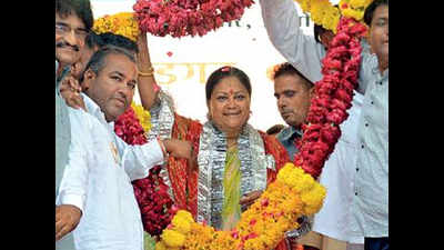 Tight security for Raje’s Gaurav Yatra in Pali on Wednesday