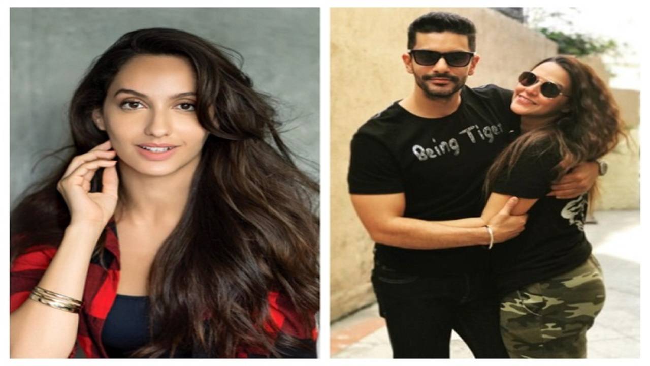 Know what Nora Fatehi has to say on the reports of her giving evil eyes on  Angad Bedi and Neha Dhupia