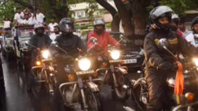 Kerala bikers on their recent Jaipur stopover