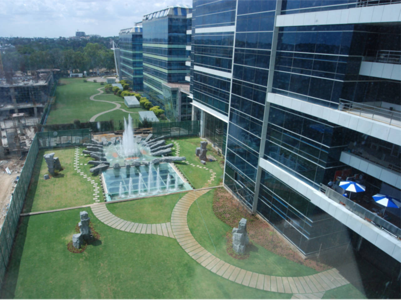 Global funds vie for B'luru office park - Times of India