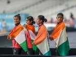 Sarita Gayakwad, Hima Das, Vismaya and Poovamma Raju