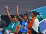 Sarita Gayakwad, Hima Das, Vismaya and Poovamma Raju