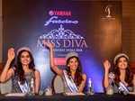 Yamaha Fascino Miss Diva 2018 runner up Roshni Sheoran, Yamaha Fascino Miss Diva 2018 Nehal Chudasama, and Yamaha Fascino Miss Diva Supranational 2018 Aditi Hundia