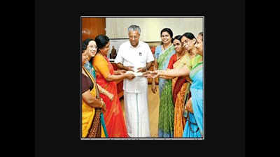 Ministers' wives donate one month's pension to CMDRF
