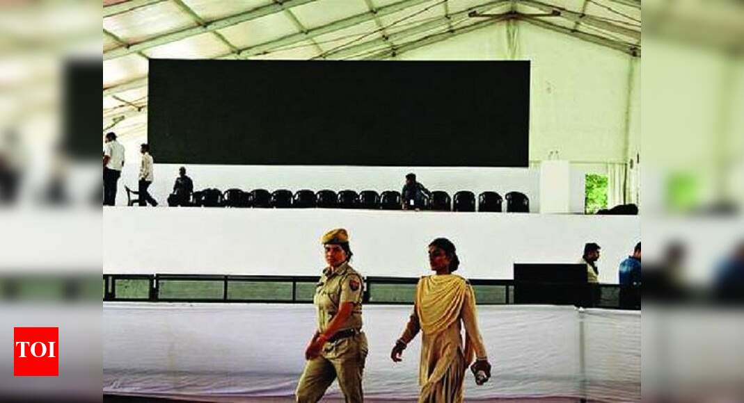 Teachers Day Elaborate arrangement for Teachers Day jamboree Jaipur