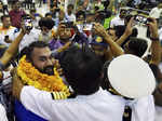 Asian Games 2018: Medal winners get warm welcome at Delhi's IGI airport 