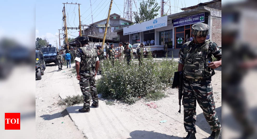 2 CRPF Jawans Injured In Grenade Attack In J&K's Baramulla | India News ...