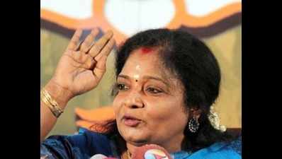 Tamilisai Soundararajan says she won't defend any person who shouts slogans against Stalin or other leaders