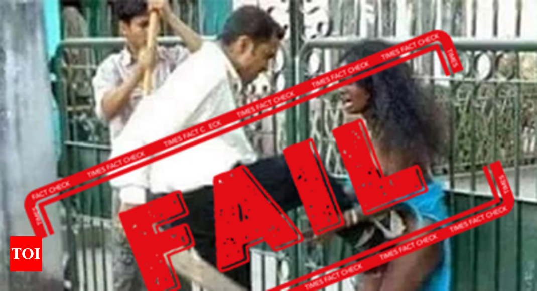 Fake Alert Photo Of Tribal Girl Paraded Naked In Assam Being Used To 