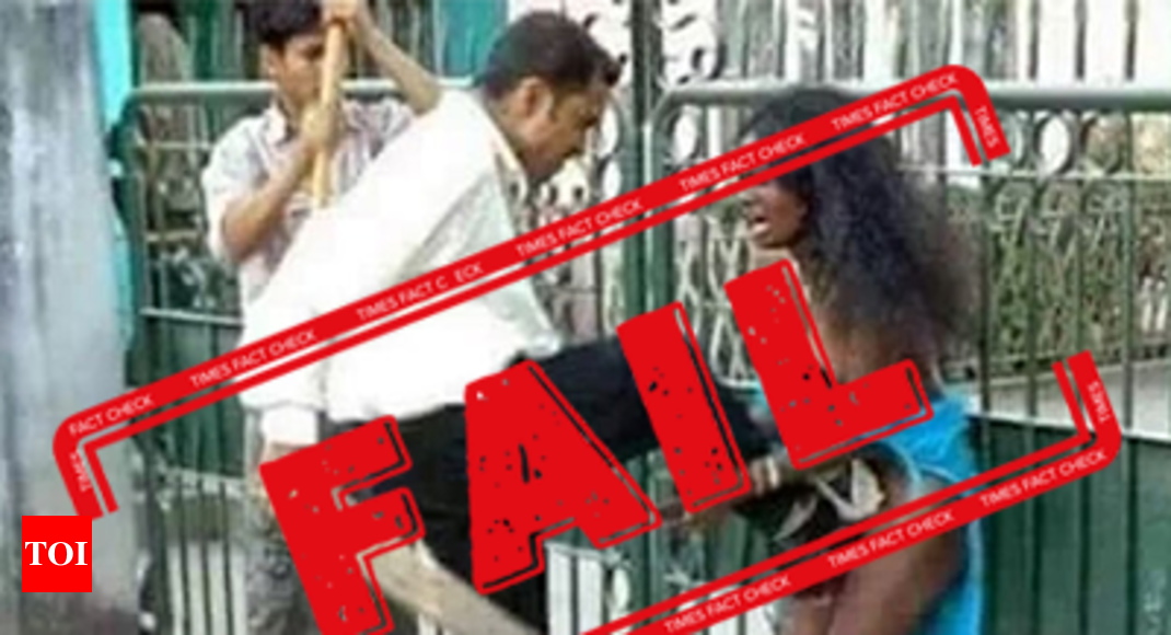 Fake Alert Photo Of Tribal Girl Paraded Naked In Assam Being Used To