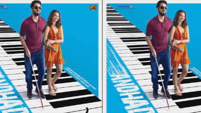 Ayushmann unveils new poster of ‘AndhaDhun’